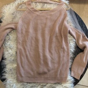 Classy nude sweater